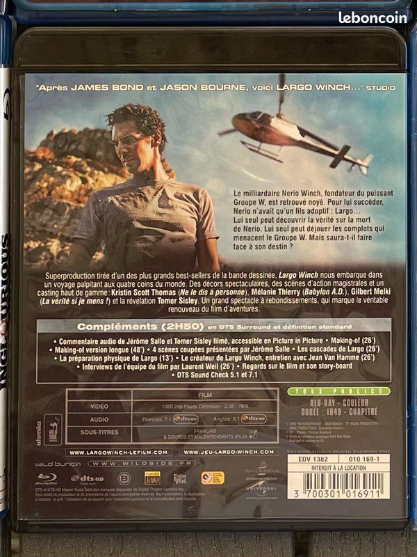 Blu-ray Largo Winch (image 2)