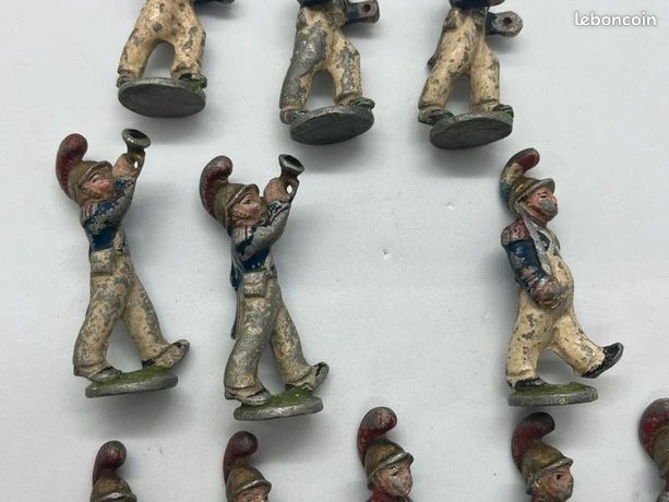 Figurine Ancienne En Plomb Creux - Style Quiralu - Maréchal Petain