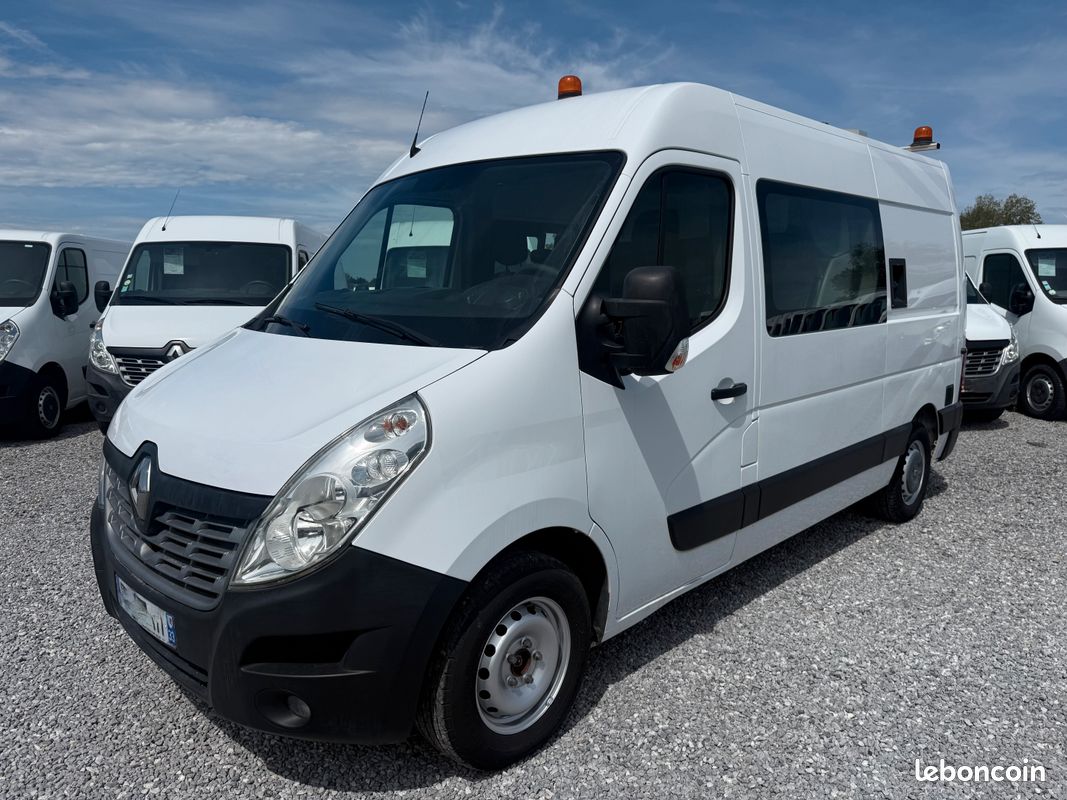 Renault master 7 places dci 130 l2h2 prix 12416 ht (image 1)