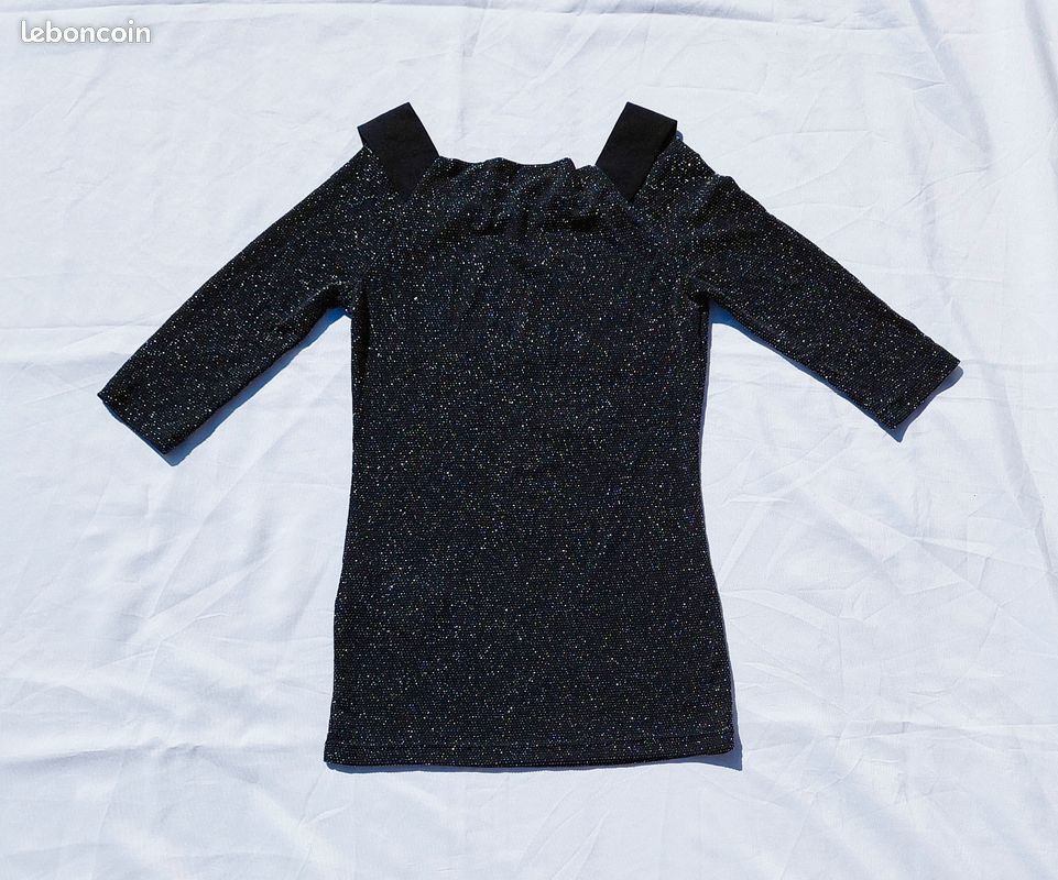 Robe Courte Morgan Robe Paillette Robe Courte Effet Paillettes