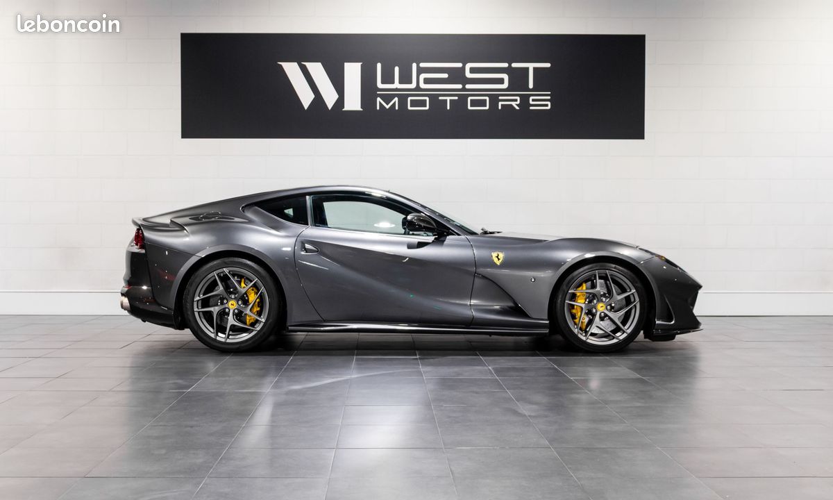 Ferrari 812 Superfast V12 6.5 800Ch – Origine France / Carbone Ext Int / Display / Volant Carbone / 1999 Euros/Mois (image 3)