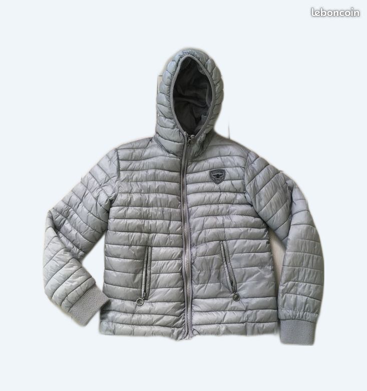 Doudoune à capuche REDSKINS 16 ans gris Vêtements - Main Image