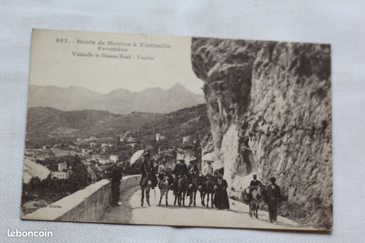 CPA 06 - NICE : LA CASCADE DE GAIRANT (ALPES-MARITIMES) ÉCRITE