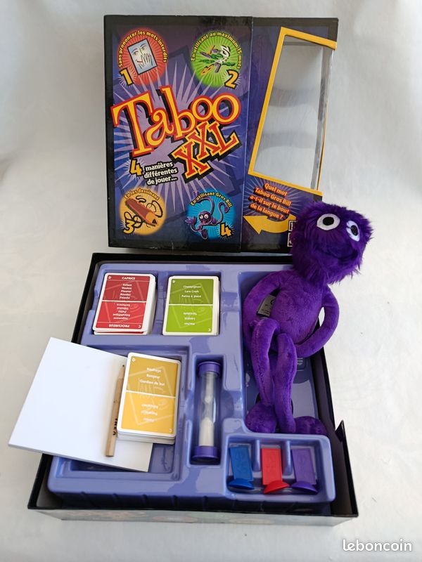 Jeu de plateau Taboo XXL version française en très bon état (image 7)