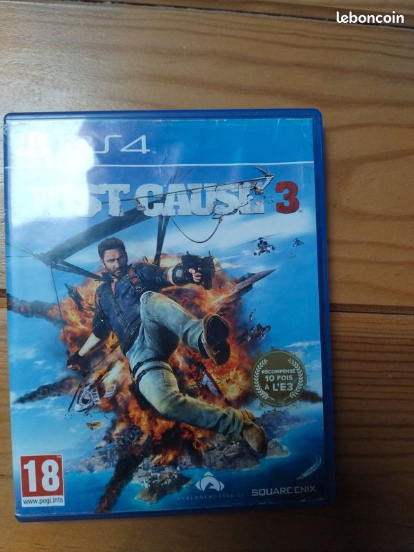 Jeu Just Cause 3 Sur PS4 – Neuf Sous Blister, Version Française, Action-aventure