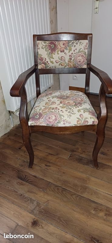 Fauteuil tissu (image 1)