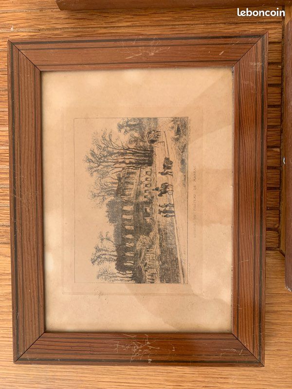 Lot 4 cadres anciens Pays Basque / Bayonne (image 5)