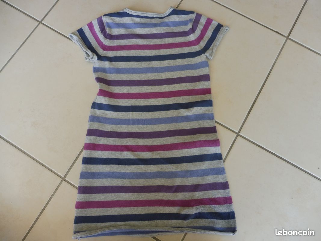 Lot 4 tuniques Sergent major, Verbaudet, Lisa rose, kitty 8 ans (image 16)