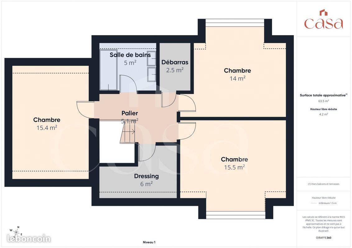 Maison 6 pièces 125 m² (image 15)