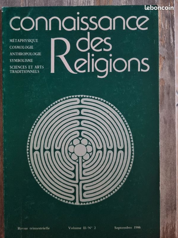 Connaissance des Religions - Septembre 1986 - (image 1)