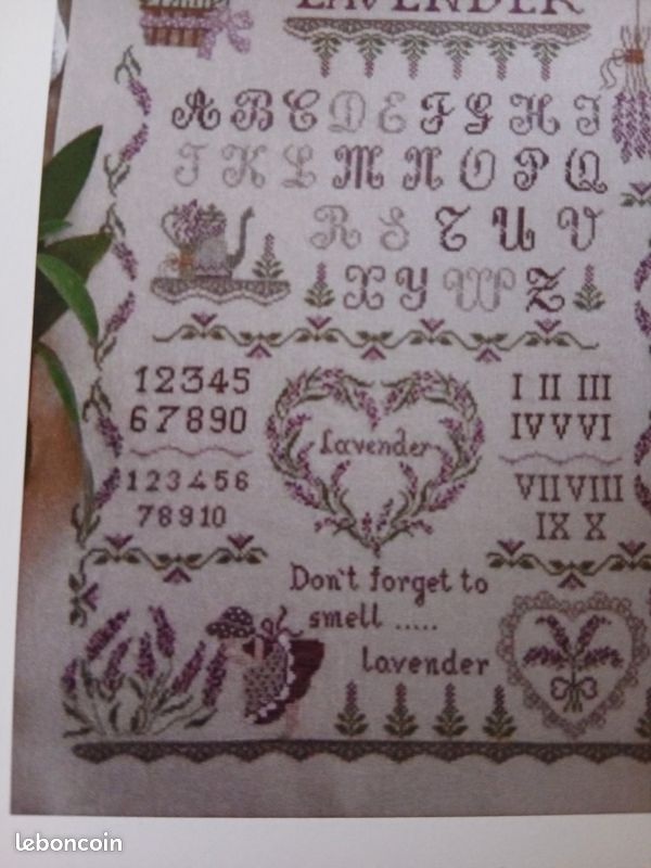 Grille de point de croix Lavender & Lace LL 50  Celtic Spring  de Marilyn Leavitt-Imblum Neuve - Loisirs créatifs