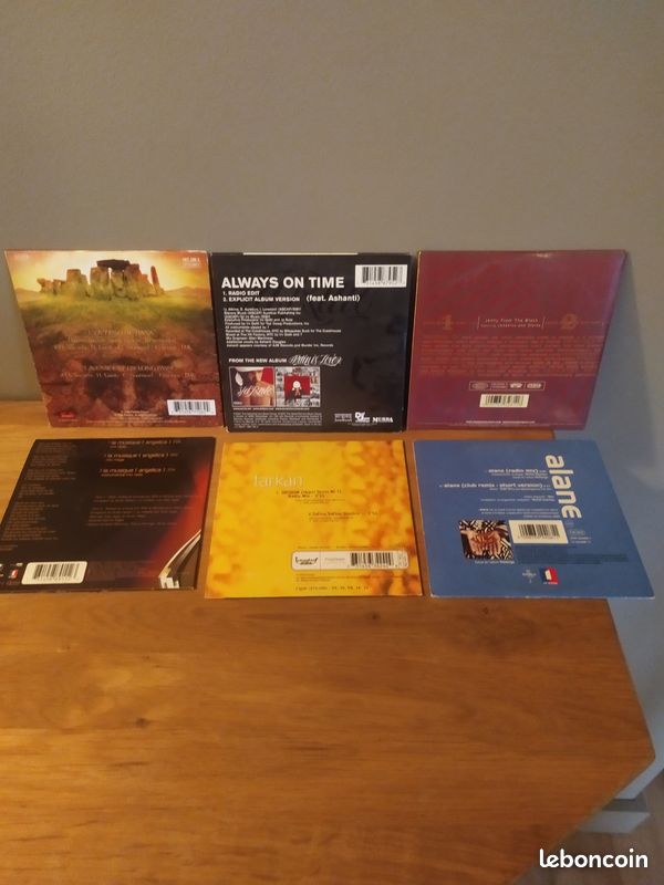 Lot de 6 CD 2 titres (image 3)