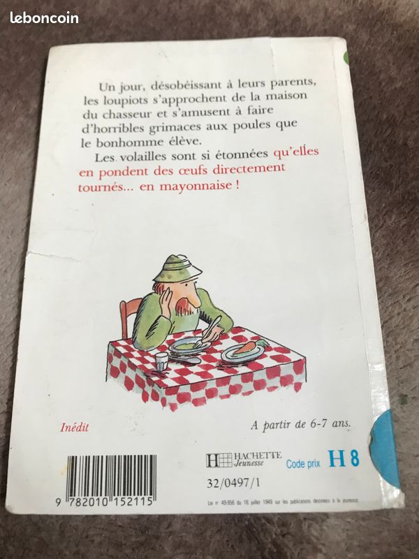 Livre - Les loupiots et les œufs mayonnaise de Bruno Heitz (image 2)