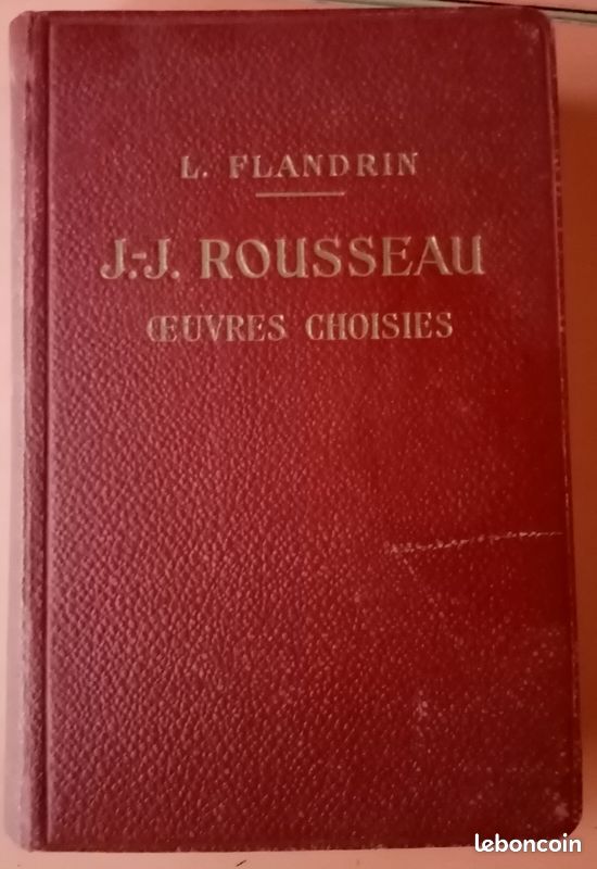 J. J Rousseau œuvres choisies (image 1)