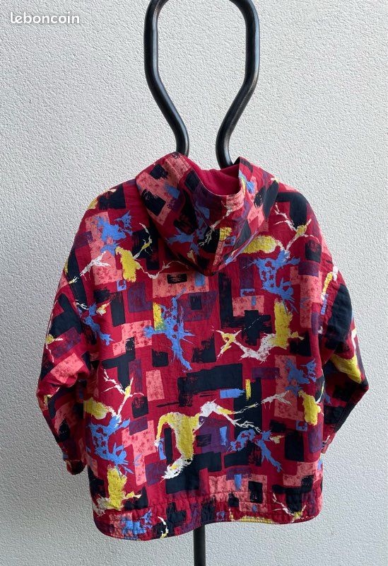 Veste Oxbow Vintage Bugaboo - Imprimé Années 80 - Taille L - Made In France - Parfait état