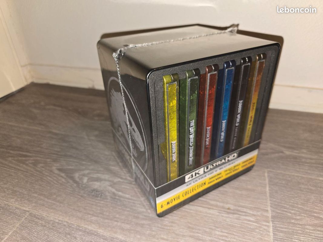 Coffret 6 Films Jurassic World Ultimate Steelbook Collection 4K Ultra HD - Neuf sous Blister (image 12)