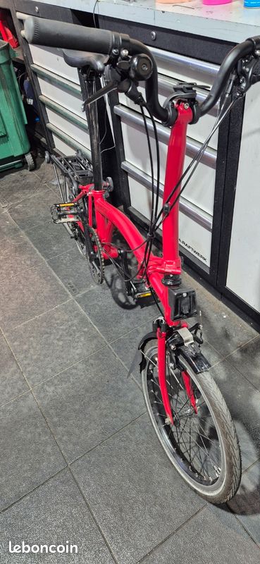 Brompton M6R Red House Black edition Vélos