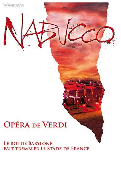 Coffret 2 DVD "Nabucco" opéra de Verdi au Stade de France (image 1)
