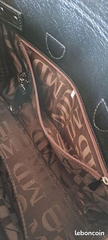 Sac à main Mac Douglas neuf, modèle Pyla-Buni XS, coloris noir (image 14)