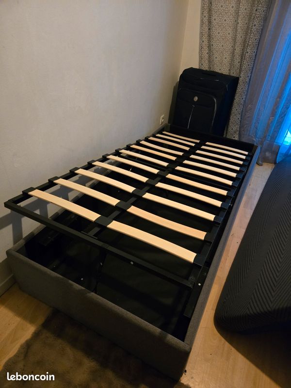 Lit coffre et matelas (image 6)