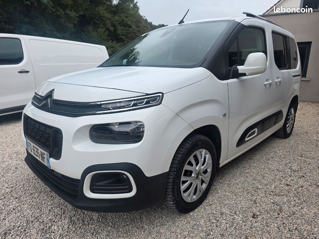 ✅CITROEN BERLINGO TAILLE M BLUE HDI hdi 100s&s BVM5 SHINE ⏩️PREMIERE MAIN⏩️ AVEC ENTRETIEN CONSTRUCTEUR (image 1)