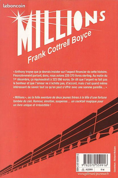 MILLIONS de Frank Cottrell Boyce (image 2)