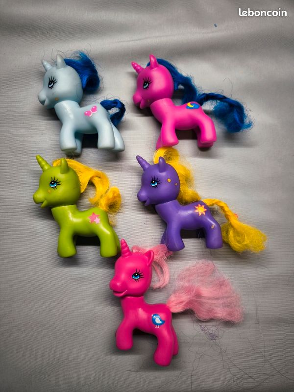 Lot de 8 poneys my little poney (image 4)
