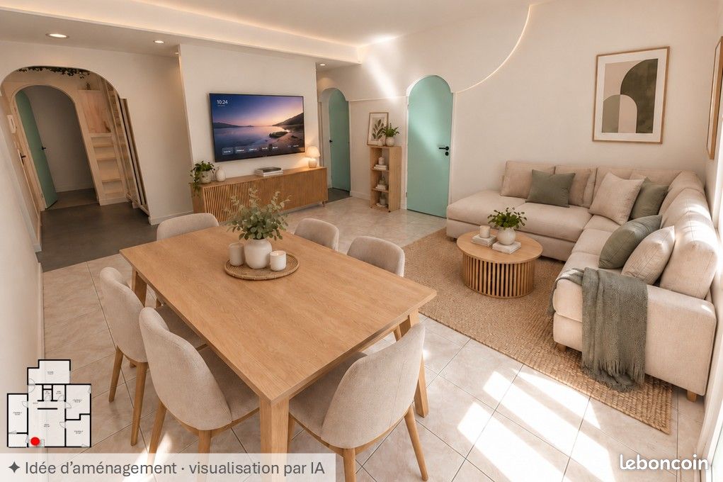 Appartement 4 pièces 71 m² · à Avon · 70,9 m² · 145 000 €
