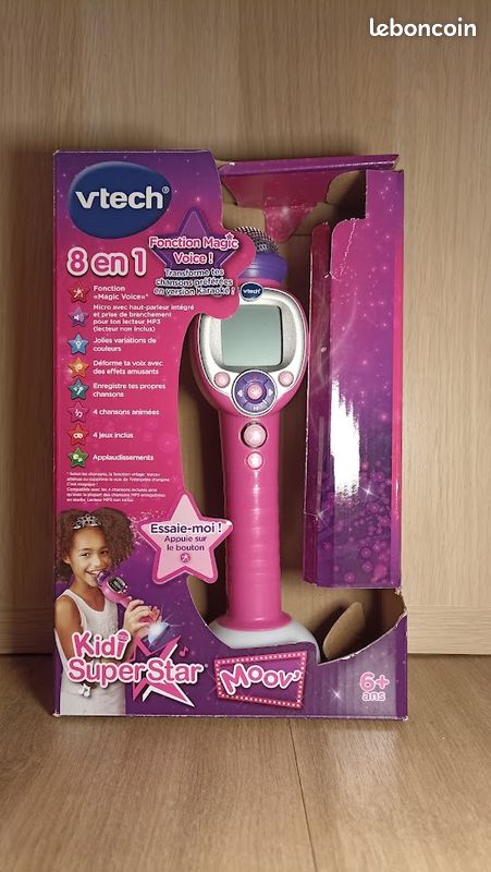 Micro karaoké Kidi Superstar MOOV' en Jeux Jouets