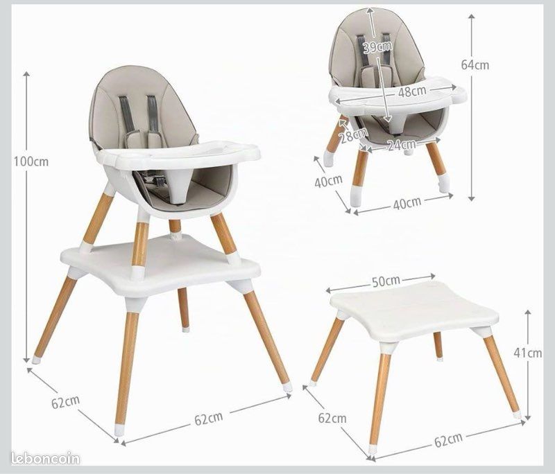 Chaise bébé évolutive (image 4)