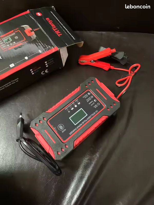 Chargeur de batterie intelligent 12V – 6A (image 1)