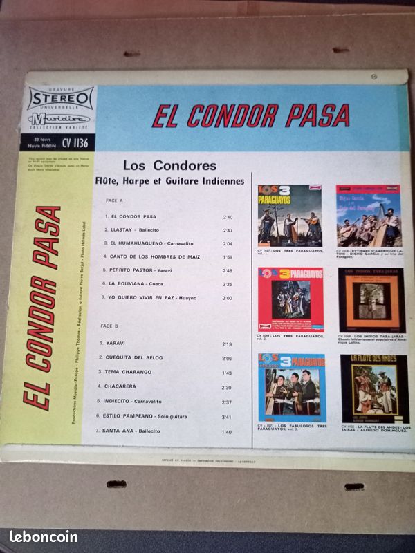 El Condor Pasa Los CONDORES (image 2)