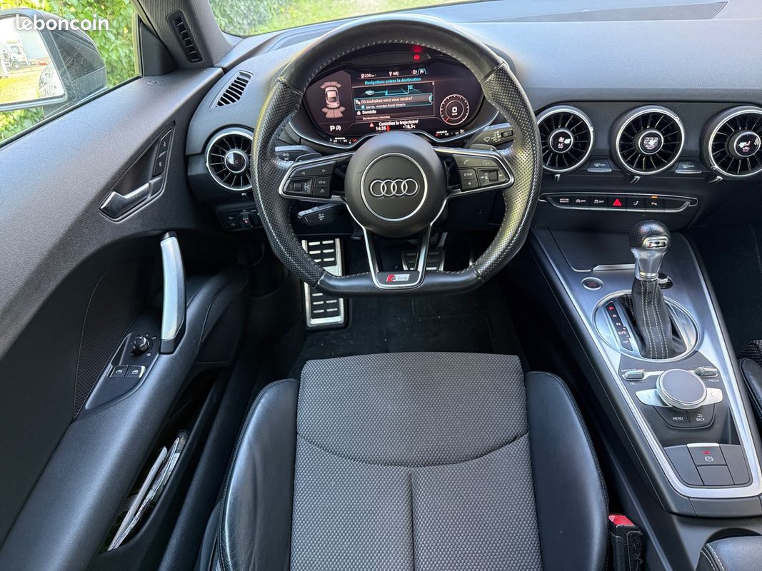 AUDI TT III COUPE 1.8 TFSI 180 S TRONIC 180Ch Entretien Audi Complet CarPlay Virtual Cockpit Garantie 12 mois (image 14)