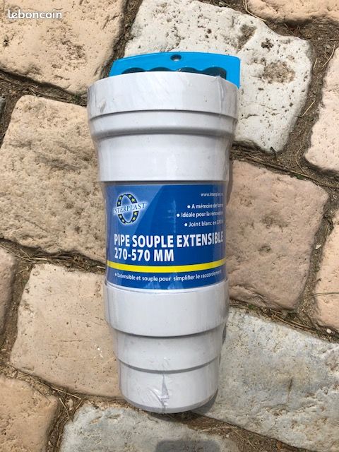 Pipe soupe extensible WC (image 1)