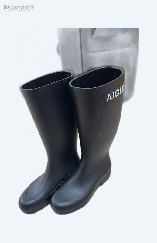 Bottes aigles taille 42 made in France caoutchouc naturel Chaussures