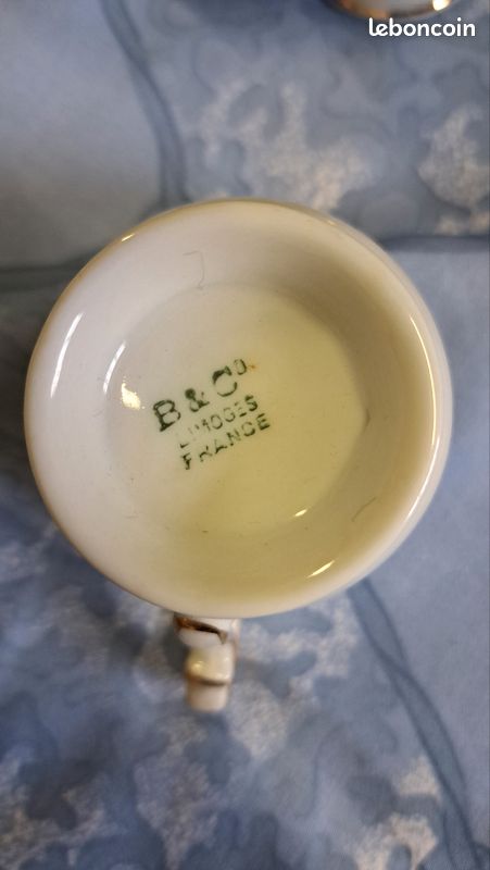 Service café porcelaine de Limoges (image 4)