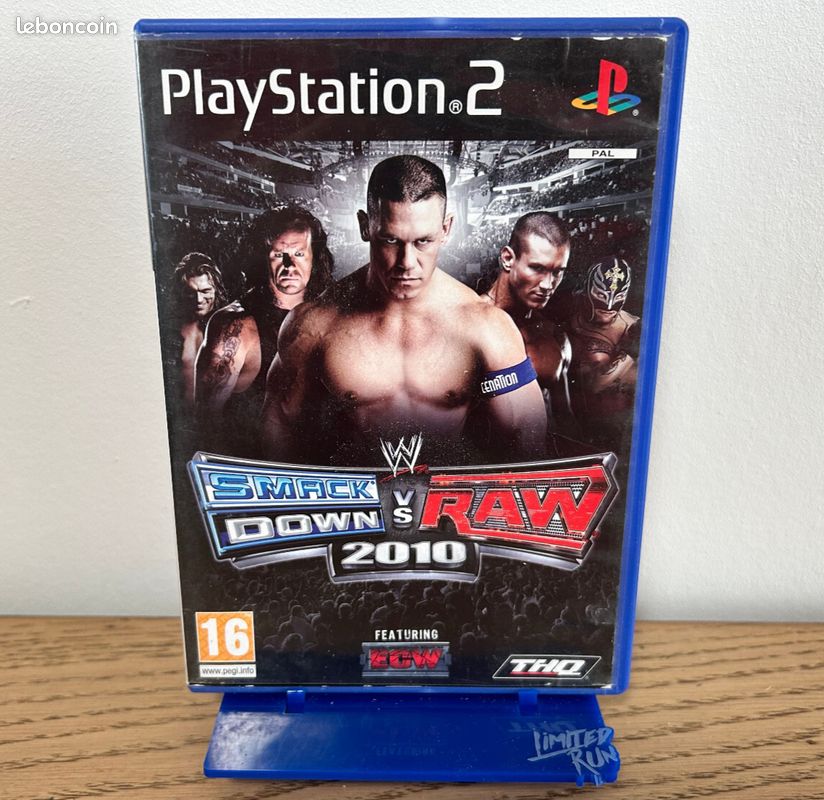 WWE SMACKDOWN VS RAW 2010 - PS2 - PlayStation 2 - PAL FR - Complet (image 1)