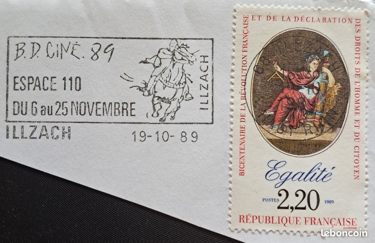 Timbre : 1997 liberté égalité fraternité Timbre : 1997 liberté égalité fraternité