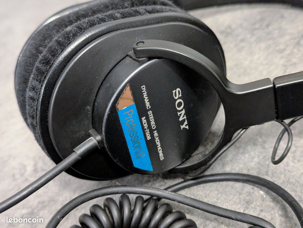Casque sony vintage mdr-20 - Photo, audio & vidéo