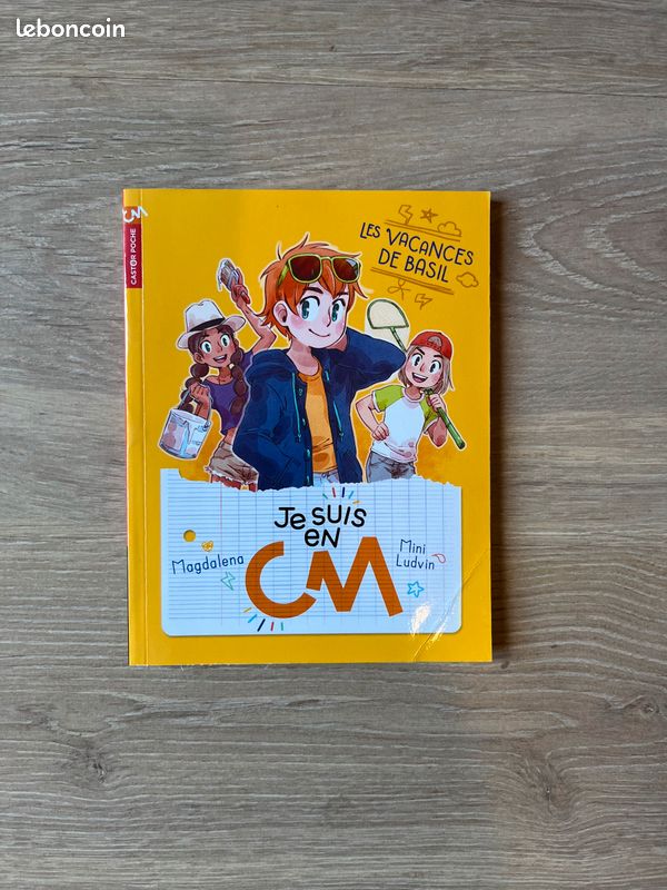 Livre Je suis en CM Les vacances de Basil (image 1)
