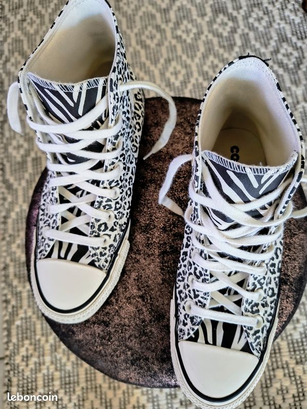 Converse Originales Converse Motif Femme Chaussures En Toile Femme