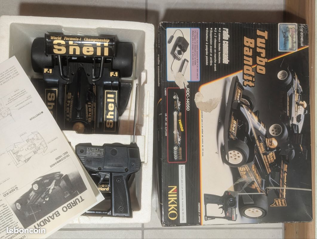 Nikko Thunderroad 1/25 - Camion Radiocommandé Des Années 90 - Complet Et Fonctionnel