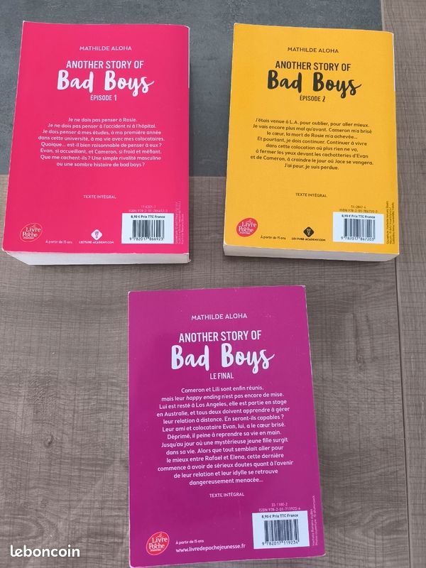 Lot 3 tomes another story of bad boys (image 2)