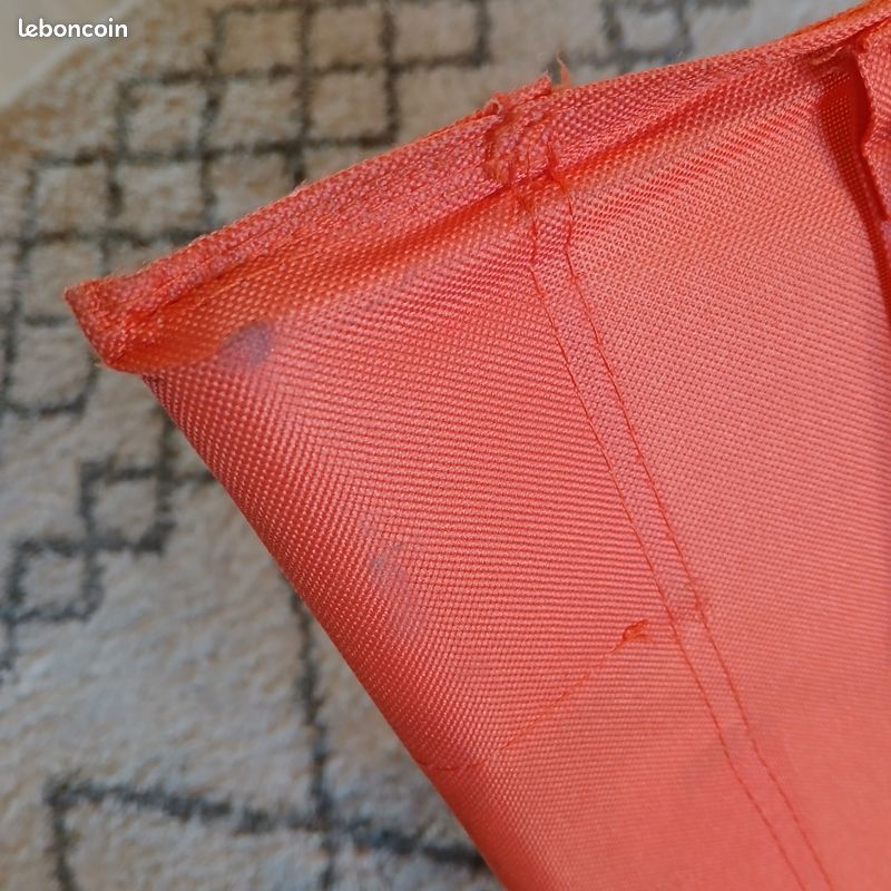 Fauteuil pliant orange (image 7)