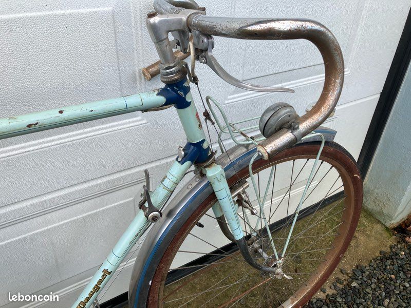 Vélo Vintage Peugeot Randonneuse PH15 Femme - 50 Cm - Acier - Fabriqué En France