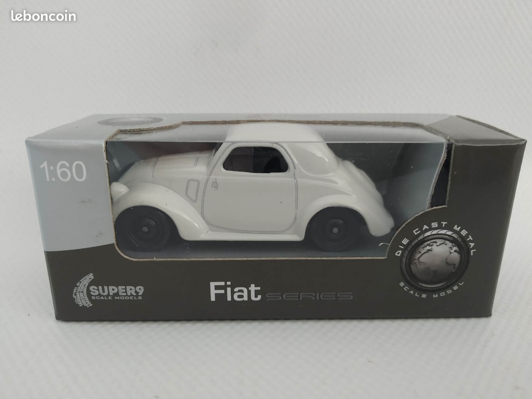 Mercury N°10 – Fiat 500 C Topolino Miniature 1/43 – Gris – Occasion