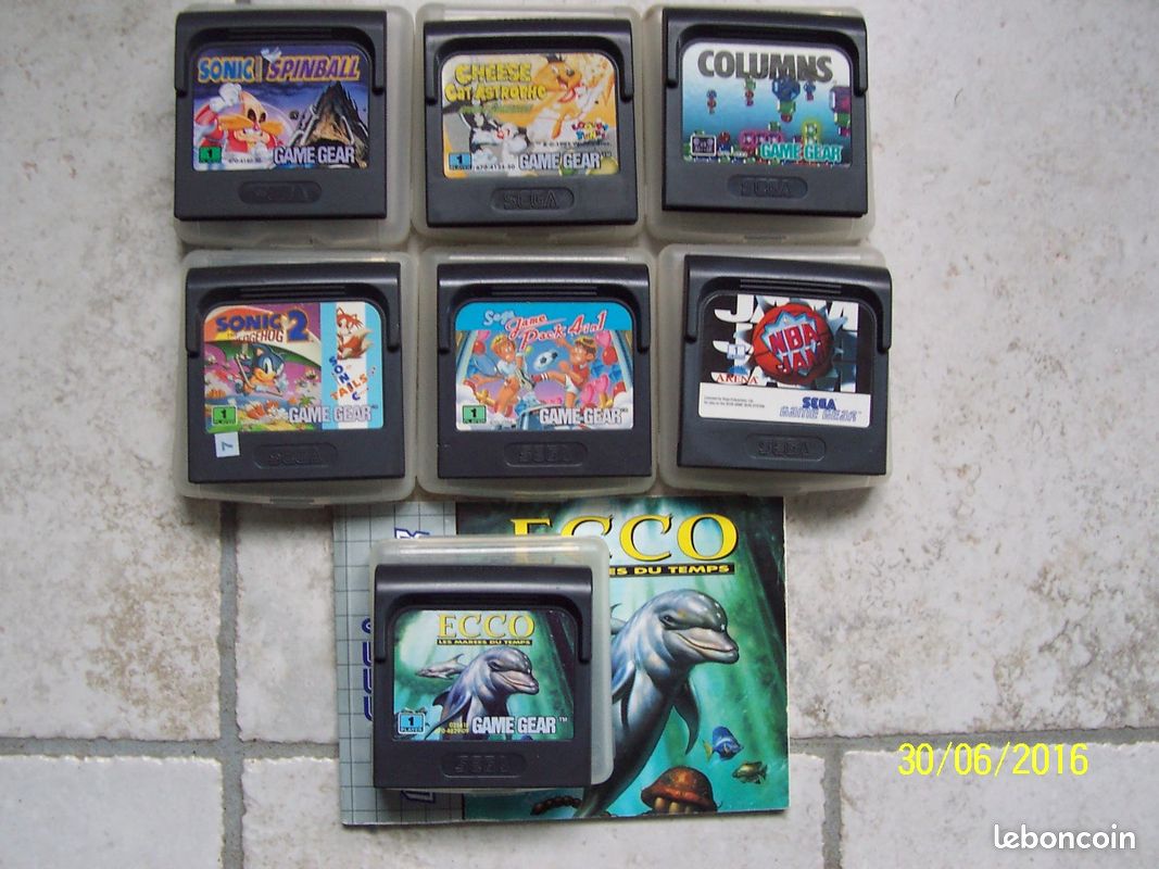 Lot jeu sega game gear (image 1)