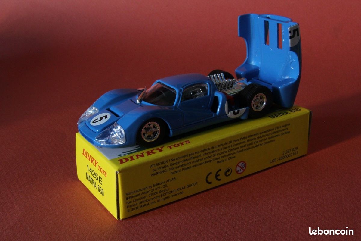 Matra Dinky Boîte D'origine Exportation, Modèle 1425E Rare - Très Bon état