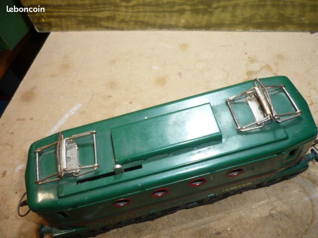 Ancien jouet loco hornby meccano france sncf bb 8051 echelle 0 1960 jouef marklin (image 7)