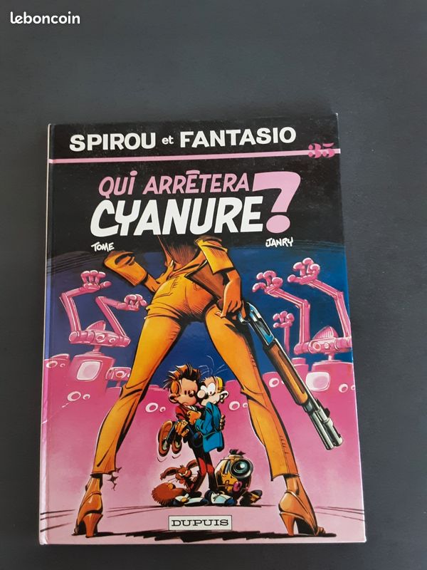 Spirou et Fantasio Qui arrêtera Cyanure Tome 35 EO (image 1)